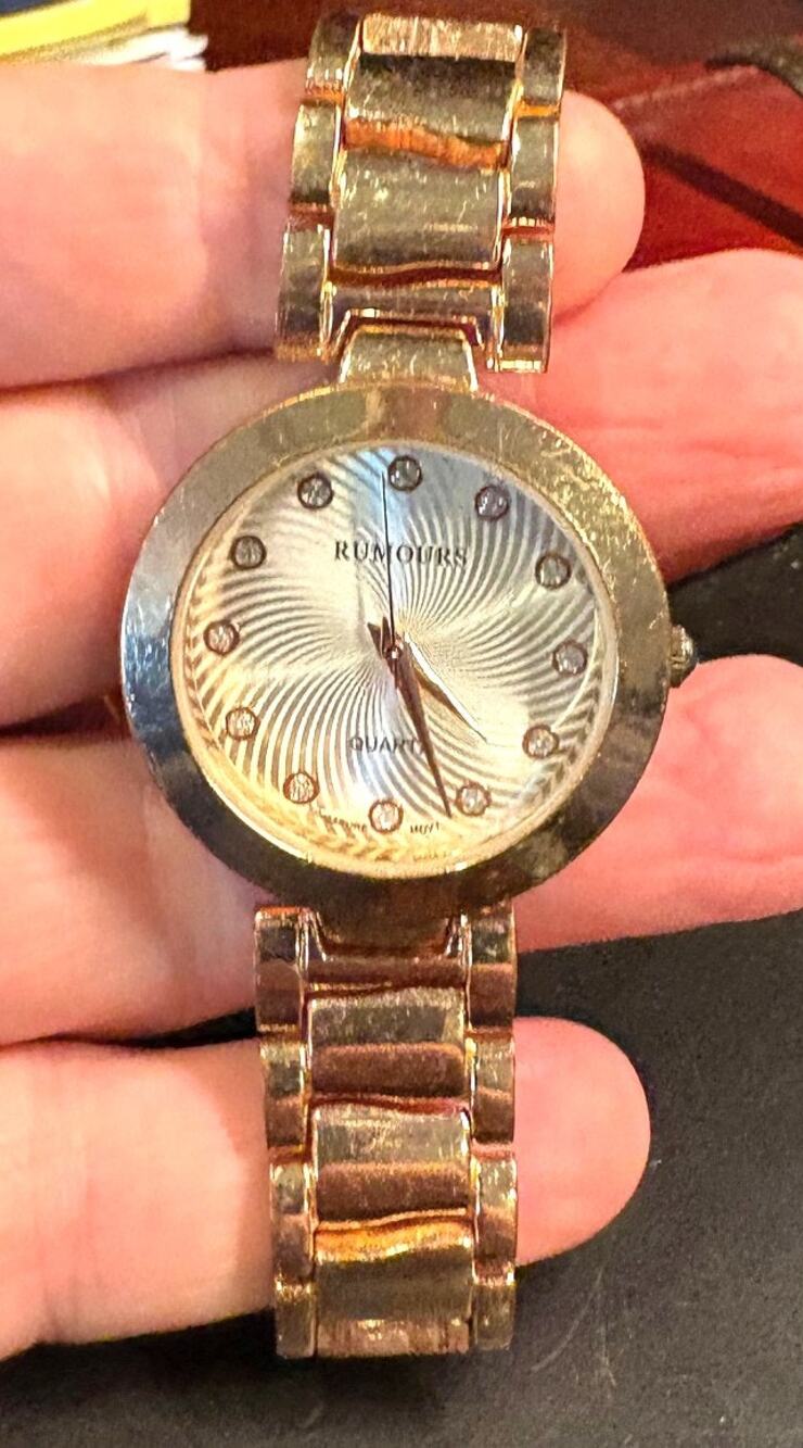 Women's 35mm Gold Tone Rumours Watch, Crystal; Accented Dial